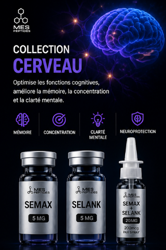 Collection Cerveau | Peptides Nootropiques & Cognitifs