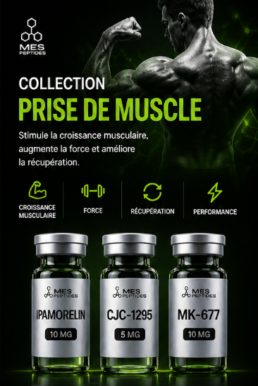 Collection Prise de Muscle | Peptides Anabolisants & GH