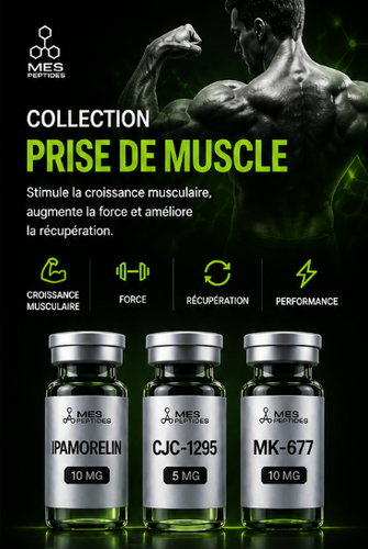 Collection Prise de Muscle | Peptides Anabolisants & GH