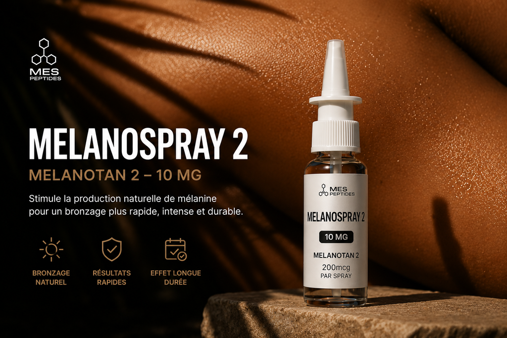 Melanotan 2 — Le peptide bronzant de référence